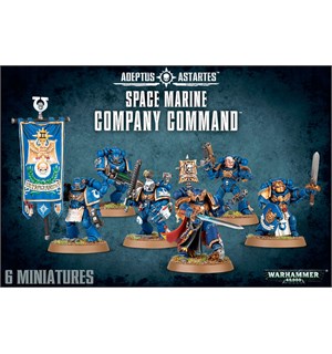 Space Marine Company Command Adeptus Astartes Warhammer 40K 